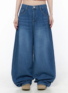 tommie-wide-leg-jeans-cu519 / Blue