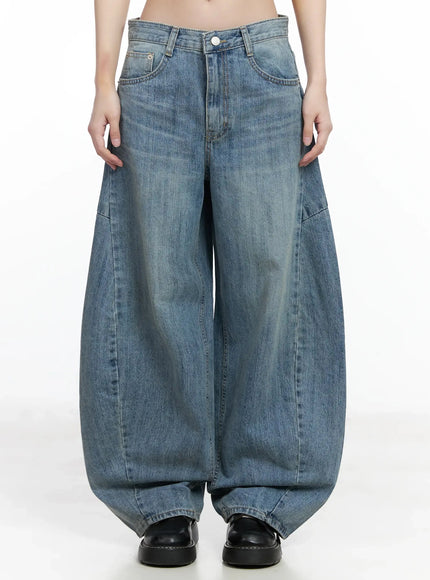 aleah-baggy-jeans-im504 / Blue