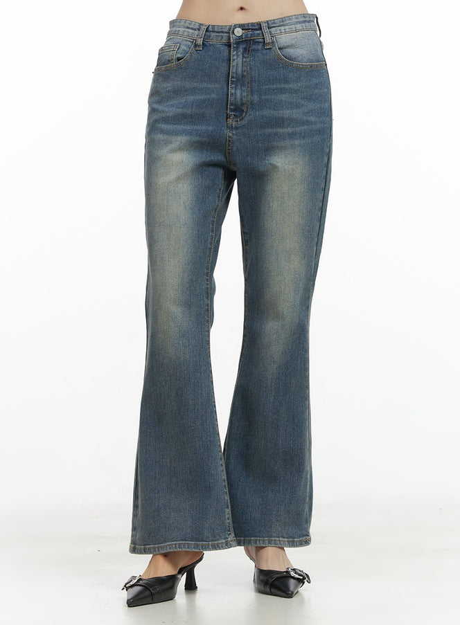 skye-washed-long-bootcut-jeans-oo401 / Blue