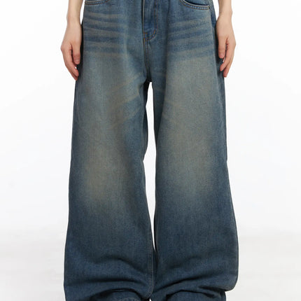 miriam-wide-leg-jeans-cd519 / Blue