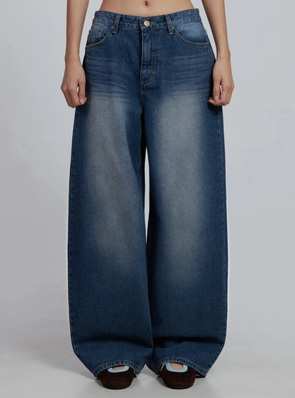 carter-wide-leg-balloon-jeans-im520 / Blue