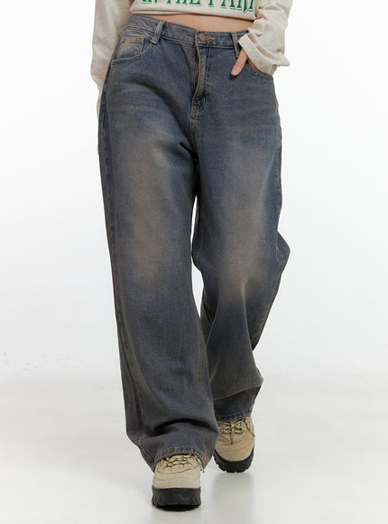 isabella-vintage-wash-jeans-cn412 / Blue