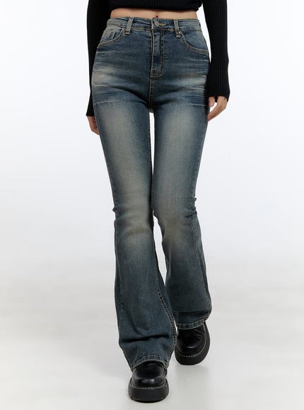 fifi-classicwash-bootcut-jeans-cs410 / Blue