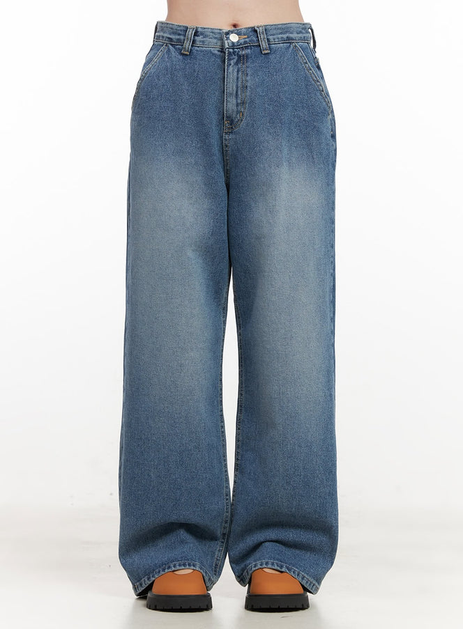 phoebe-straight-leg-jeans-ij530 / Blue