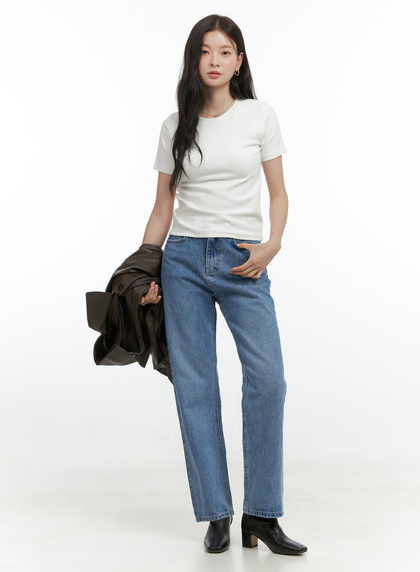 piper-classic-straight-leg-jeans-os423 / Blue