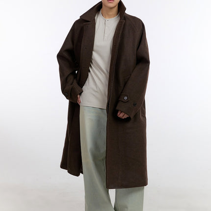 mens-classic-trench-coat-if528 / Brown