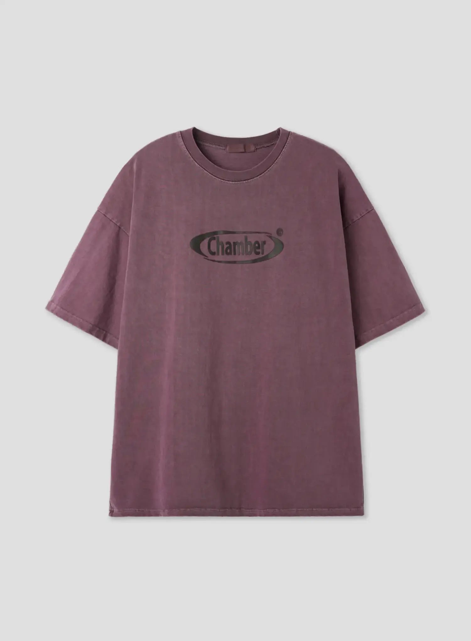 vintage-wash-graphic-t-shirt-il516 / Dark red