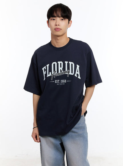 men-s-florida-graphic-t-shirt-iy530 / Dark blue