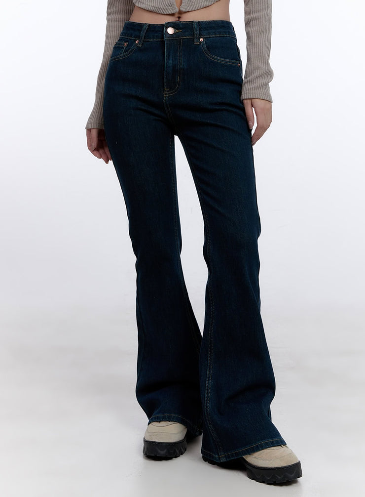 tatiana-dark-bootcut-jeans-cj509 / Dark blue