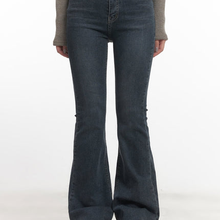 lucienne-contour-flared-jeans-cf524 / Dark blue