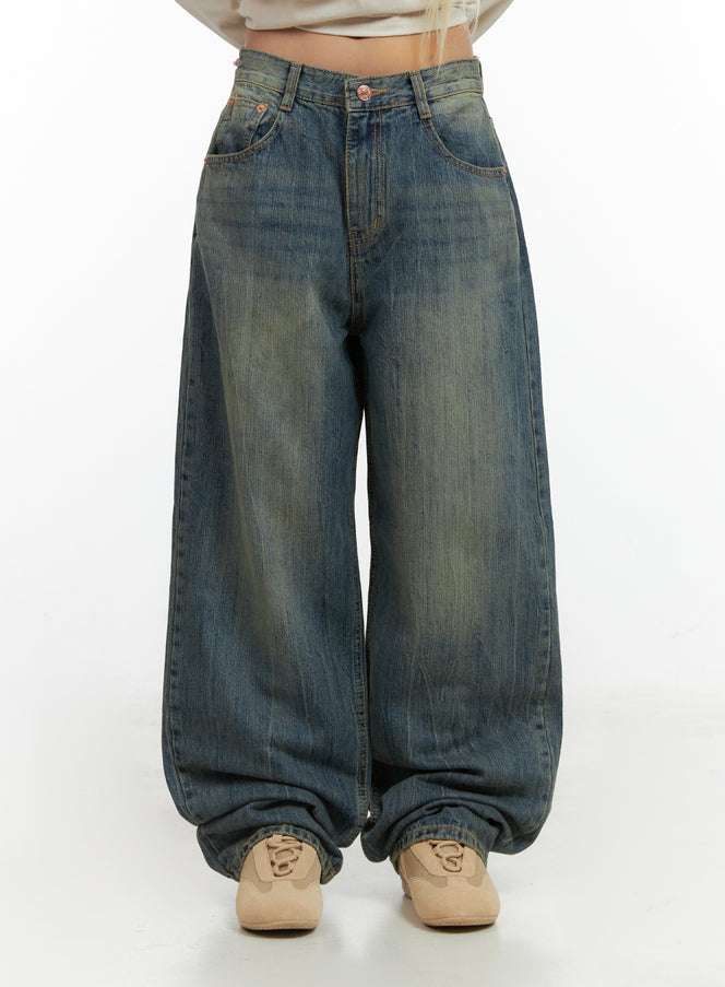 thea-baggy-jeans-in-washed-blue-co415 / Dark blue