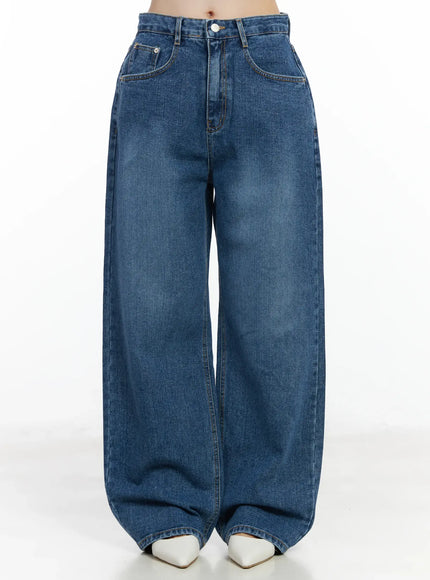 anycia-wide-fit-jeans-if524 / Dark blue