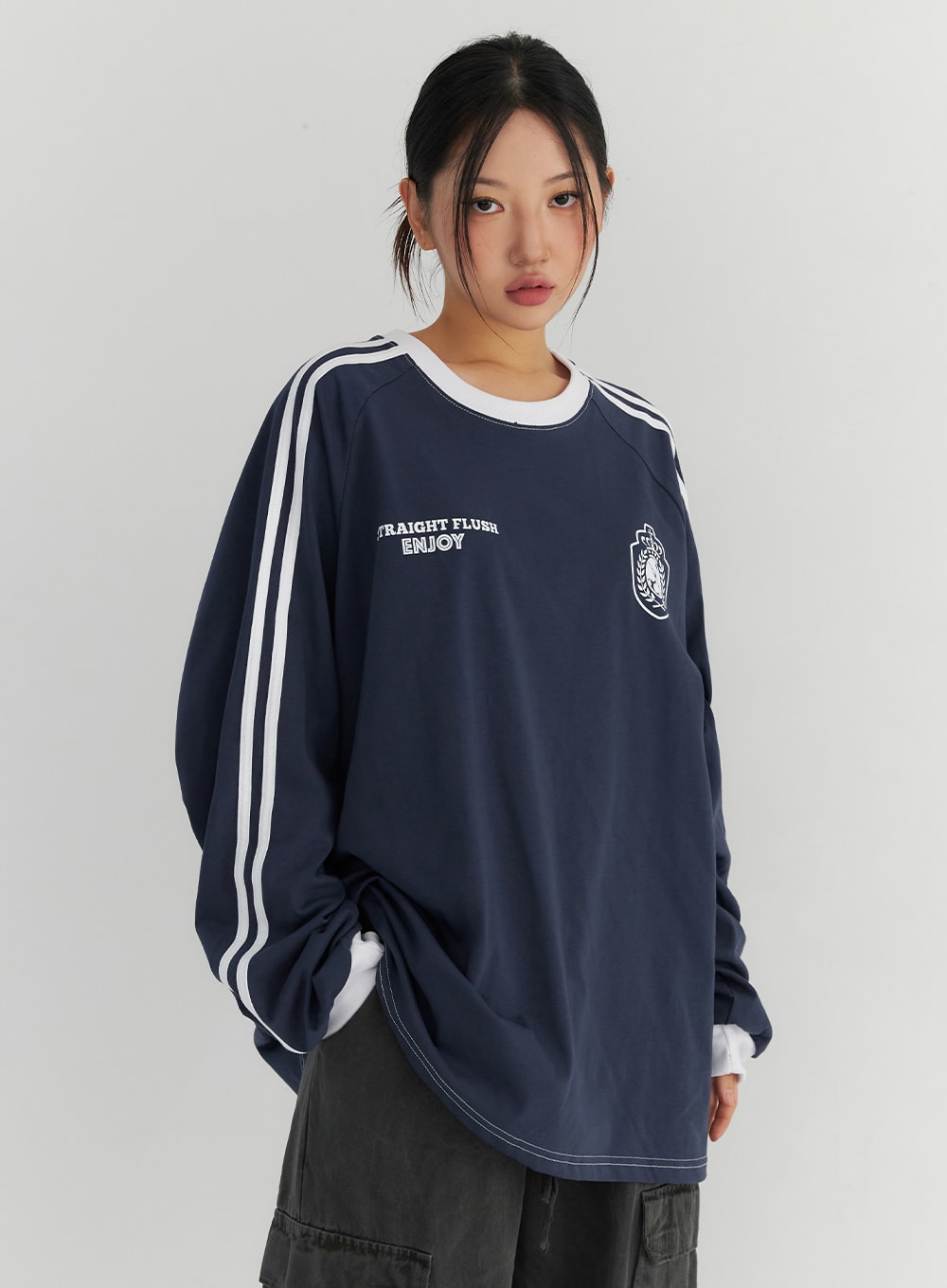 unisex-sporty-soccer-top-co306 / Dark blue