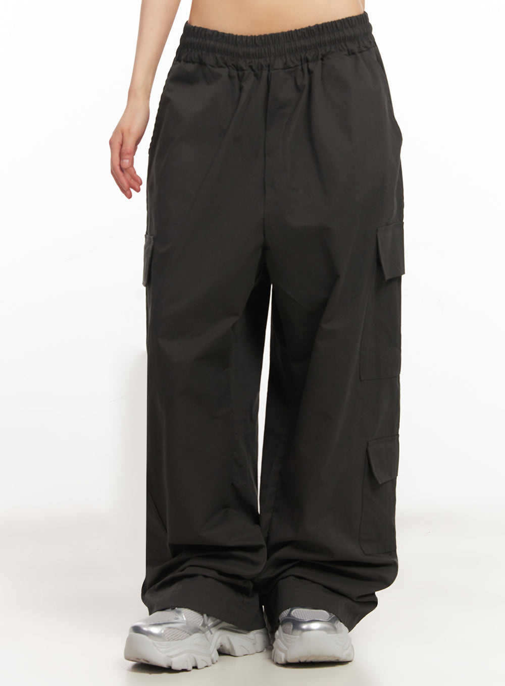 Cargo Baggy Windbreaker Pants IY502