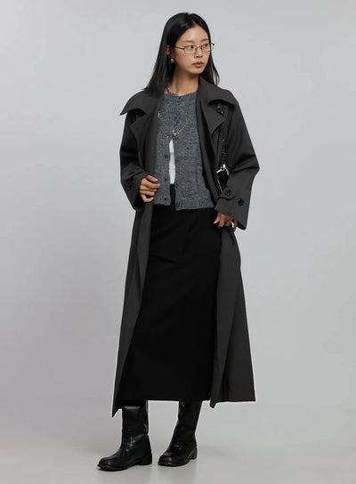 oversized-trench-coat-id516 / Dark gray