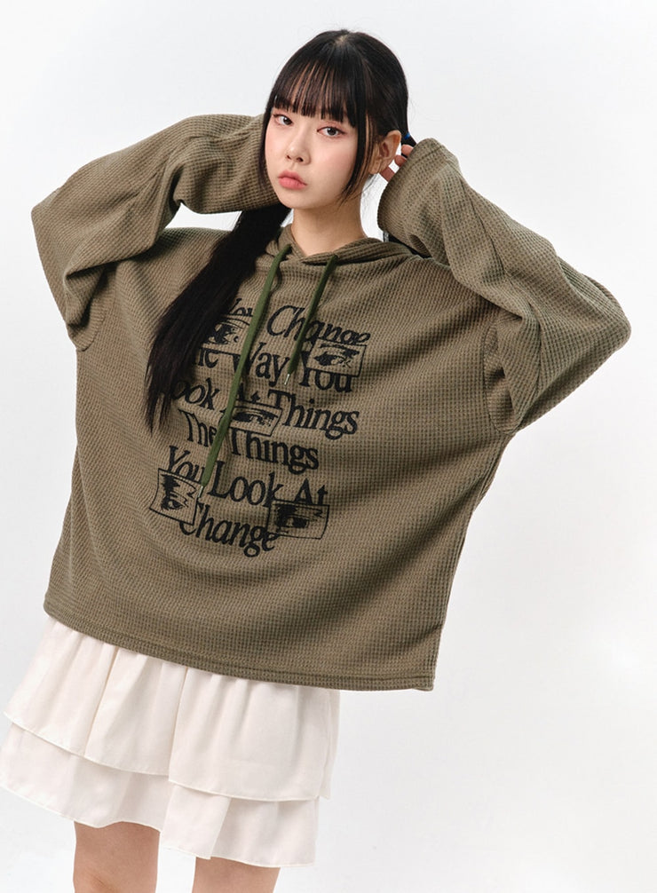 comfy-graphic-hoodie-sweatshirt-is322 / Dark green