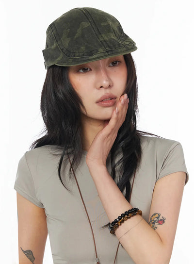 camouflage-military-hunting-cap-iu509 / Dark green