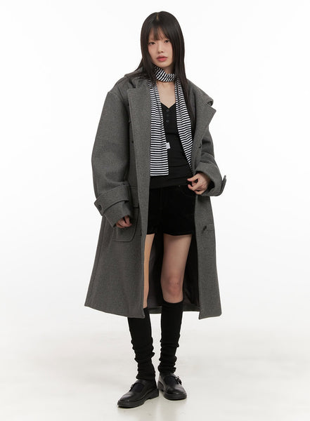 ジャケット・アウター ladmusician 2016aw over size trench coat 001_Gray_29405bdd-ec31-4ac2-