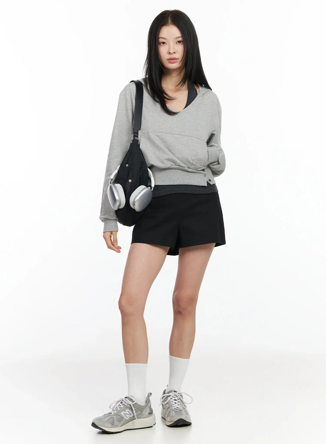 layered-halter-neck-set-im524 / Gray