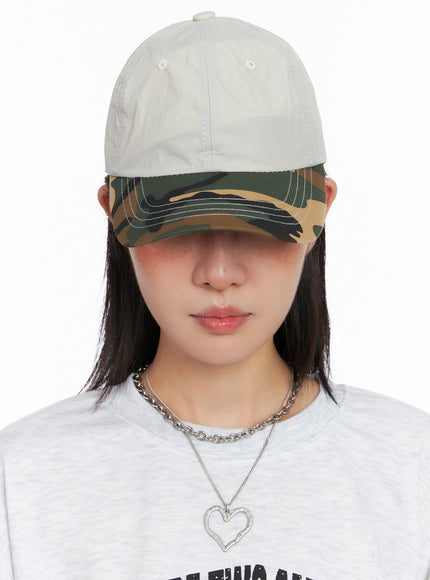 camouflage-baseball-cap-is508 / Gray