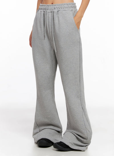 flare-training-sweatpants-ig528 / Gray