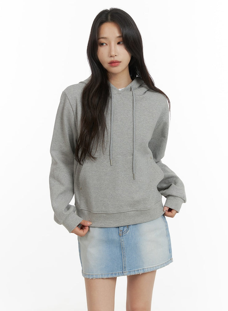 basic-sweat-hoodie-cm426 / Gray