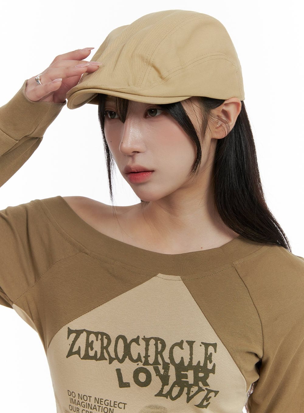 Fashion Flat Peak Basic Flat Cap CA4301