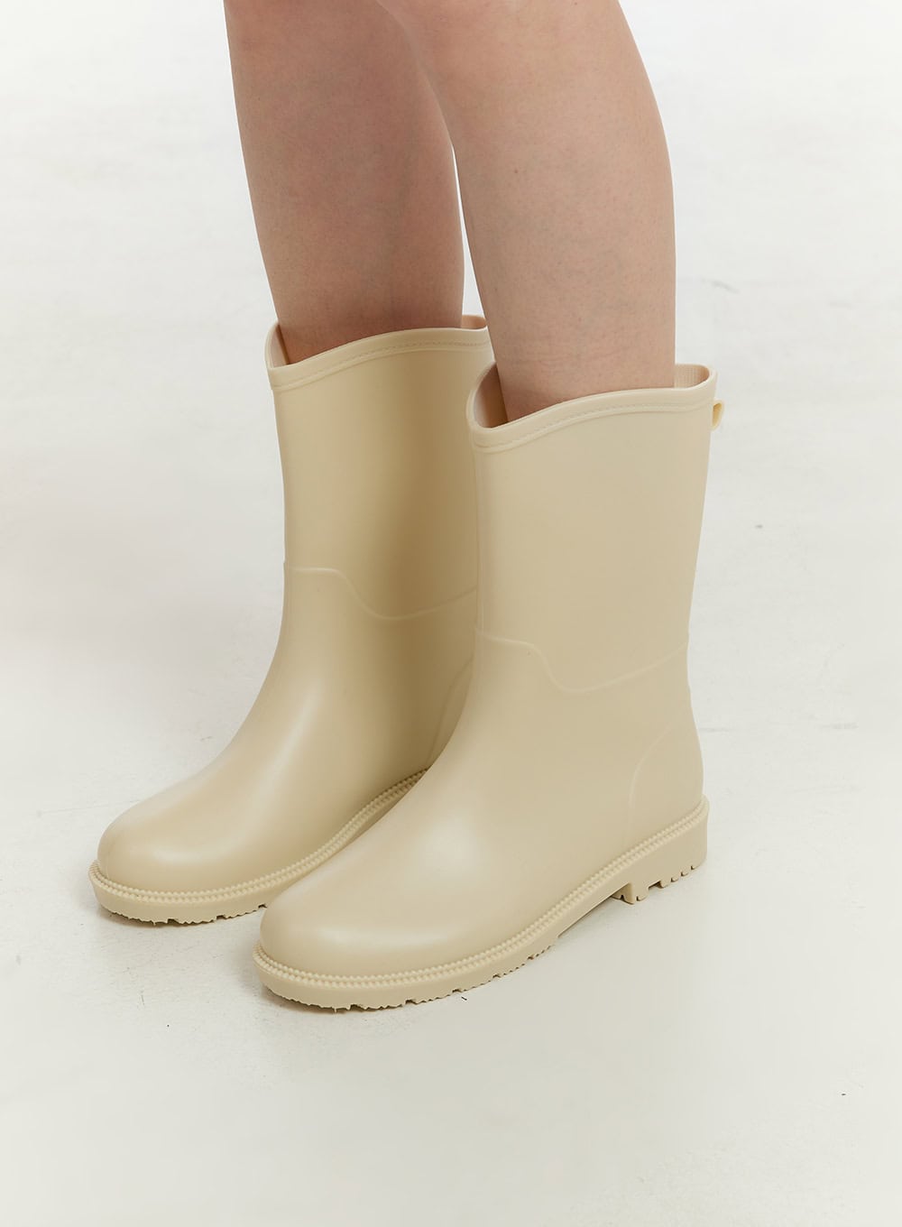 basic-rain-boots-ol424 / Light beige