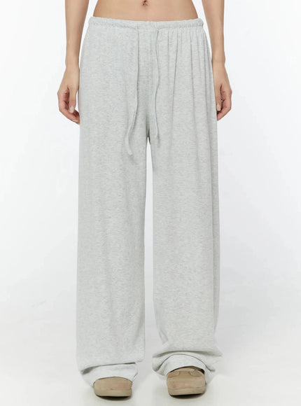 relaxed-fit-lounge-pants-iu522 / Light beige