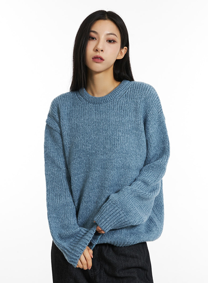 Oversized Knit Sweater IN308