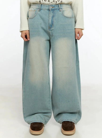 mens-light-washed-side-point-jeans-in525 / Light blue