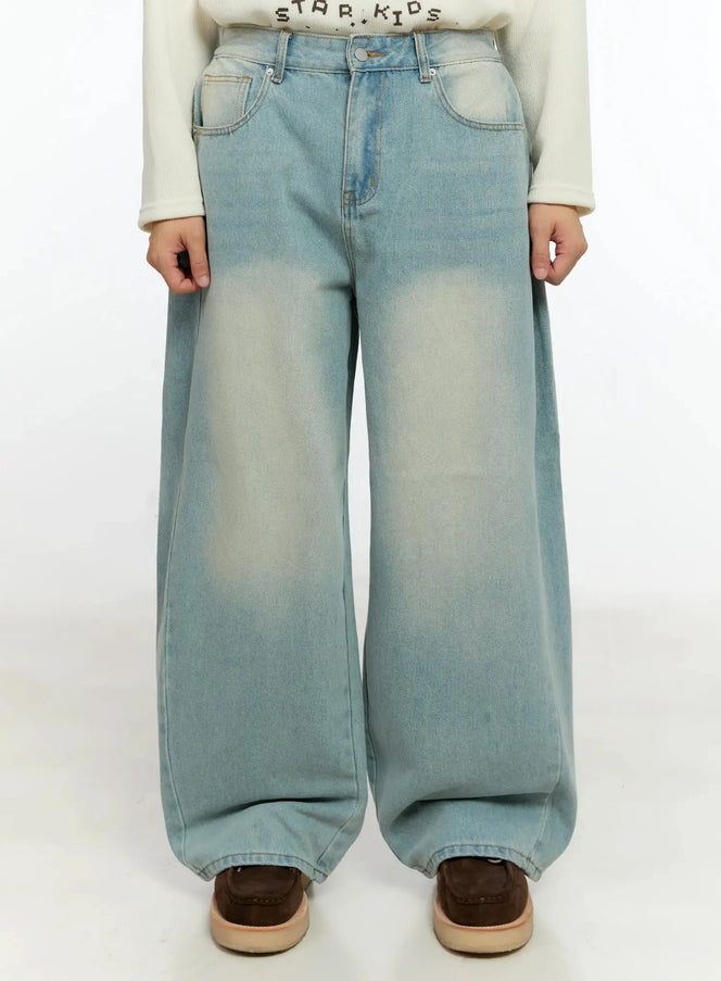 mens-light-washed-side-point-jeans-in525 / Light blue