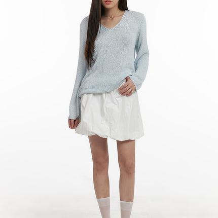 ribbon-pointed-toe-sandals-oa429 / Light gray