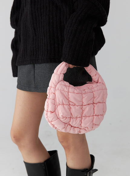 quilted-mini-bag-cd322 / Light pink