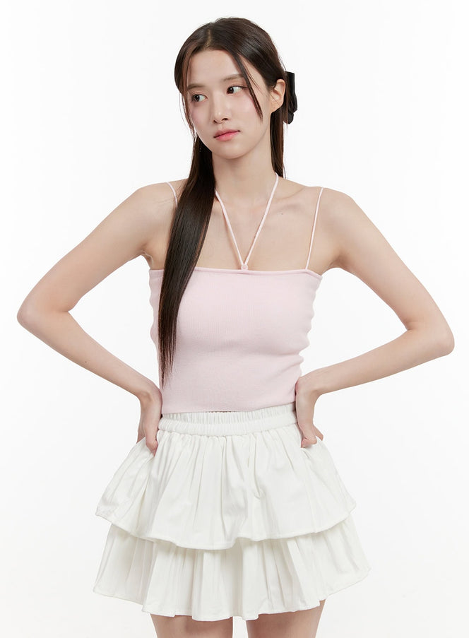 multi-strap-cami-top-og428 / Pink