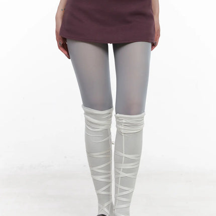 low-rise-mini-skirt-cn513 / Purple