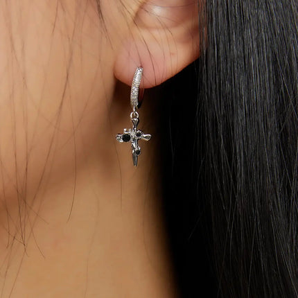 cubic-earrings-id525 / Silver