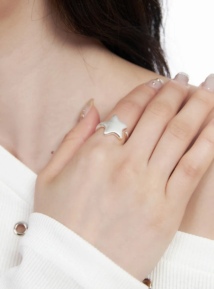 big-star-design-ring-cf525 / Silver