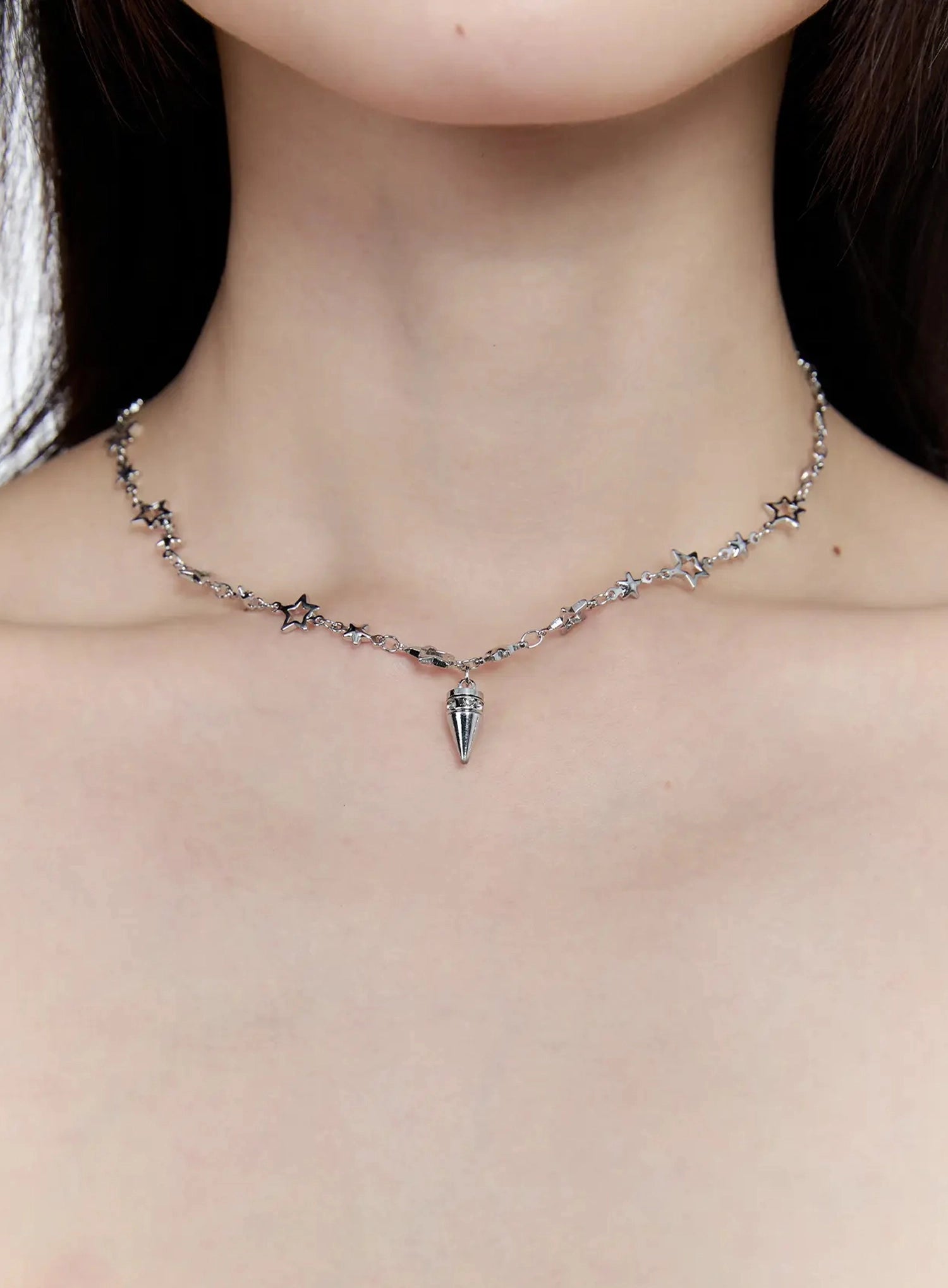 celestial-pendant-necklace-ig512 / Silver