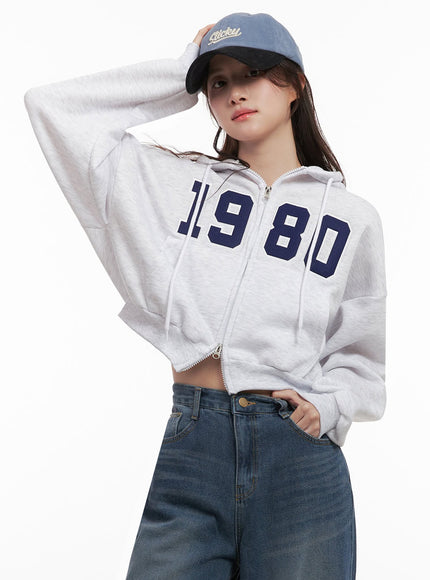 casual-embroidered-hooded-crop-jacket-ij510 / White