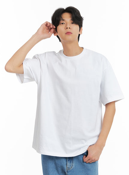 mens-basic-tee-ia401 / White