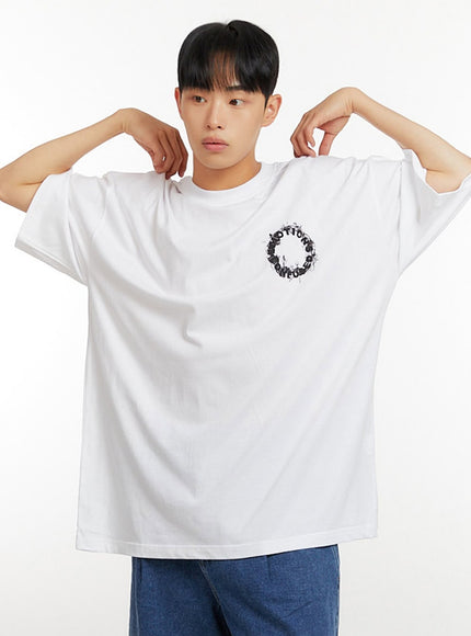 mens-graphic-cotton-oversize-t-shirt-iu426 / White