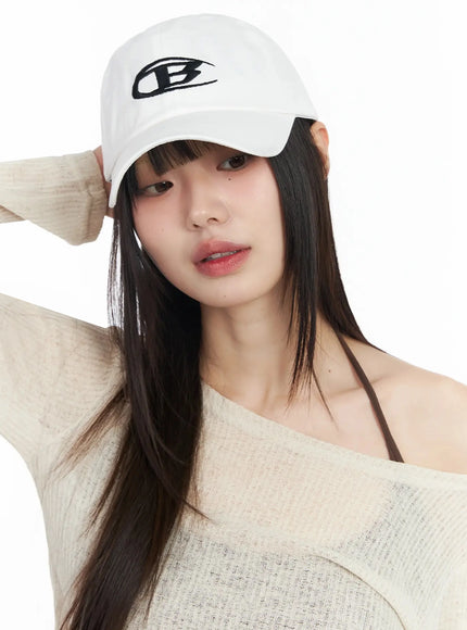 classic-graphic-baseball-cap-im530 / White