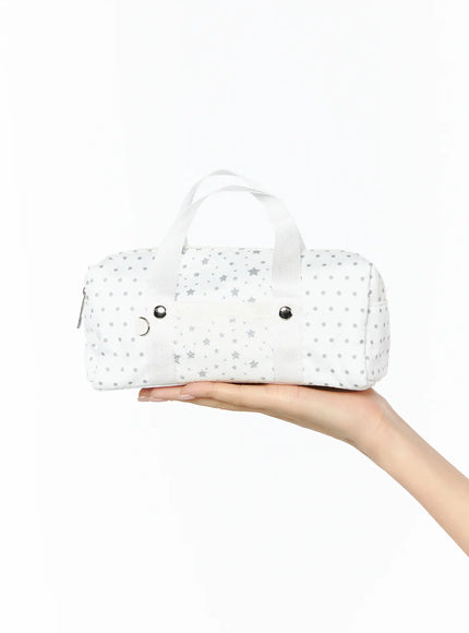 polka-dot-star-mini-bag-cu515 / White