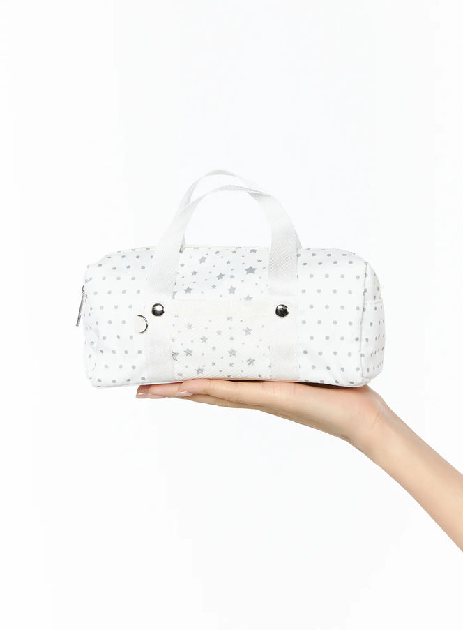 polka-dot-star-mini-bag-cu515 / White
