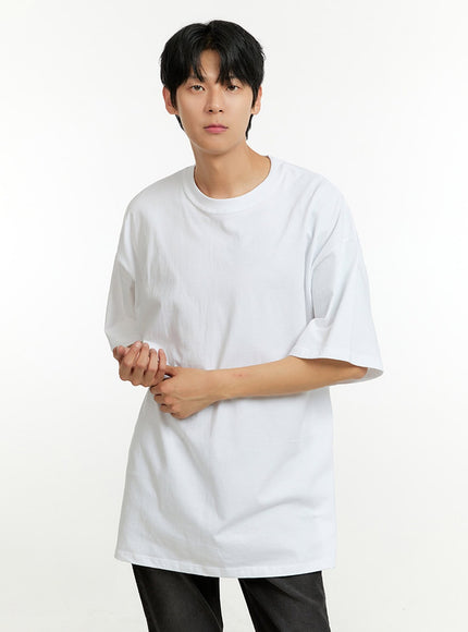 mens-oversized-basic-t-shirt-il412 / White