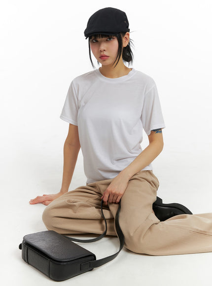 basic-t-shirt-im414 / White