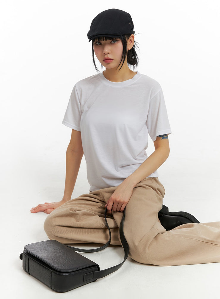 basic-t-shirt-im414 / White