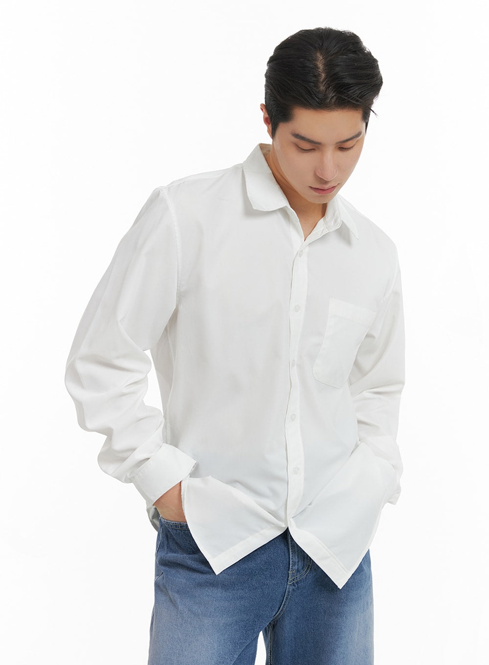 mens-classic-white-shirt-ia401 / White