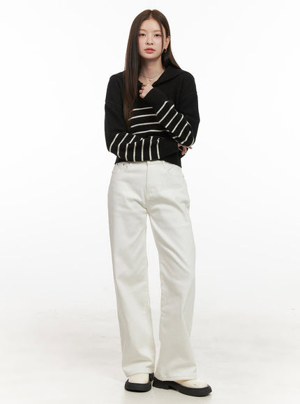 solid-comfy-wide-leg-pants-od412 / White